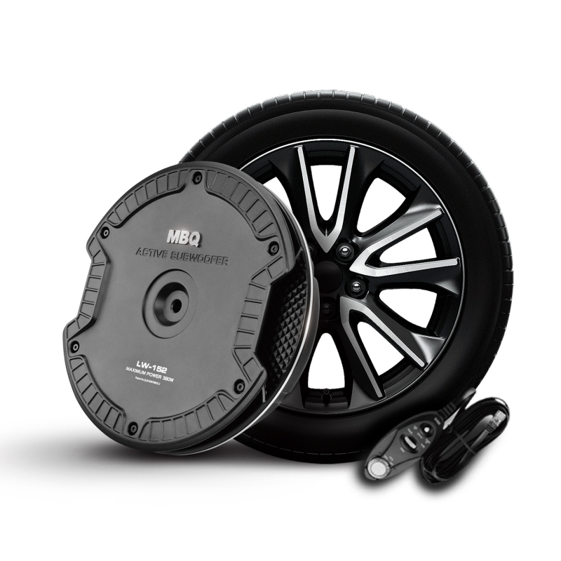 MBQ顛覆性産品輪轂備胎位汽車(chē)音響低音箱LW-152
